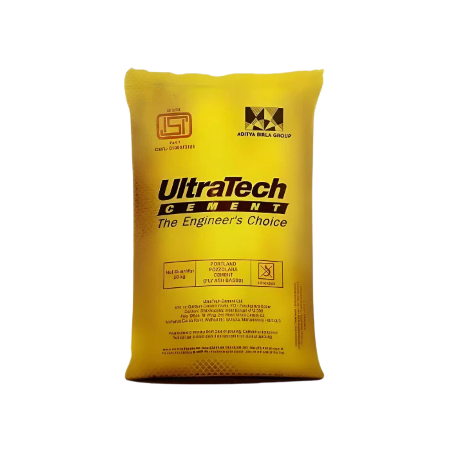 Ultratech PPC Cement, 50 Kg Bag